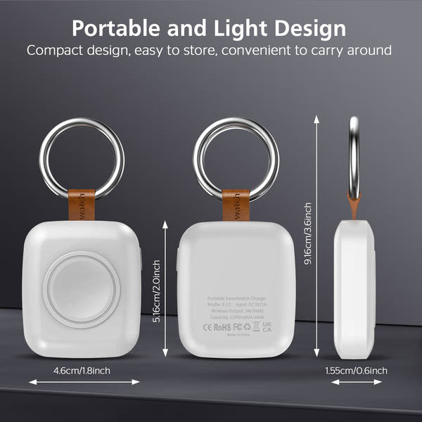 VoltGo Mini | Wireless Power Bank 1500mAh Charger For Smartwatch